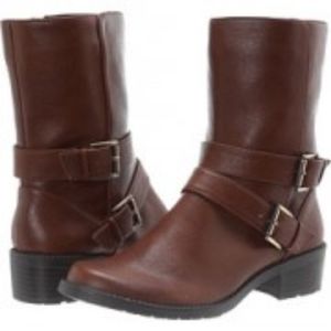 Anne Klein Boots, NWT, brown, 7.5